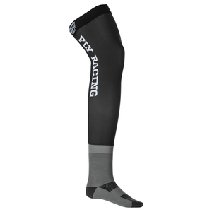 Fly Racing Knee Brace Socks (Black/Grey/White)